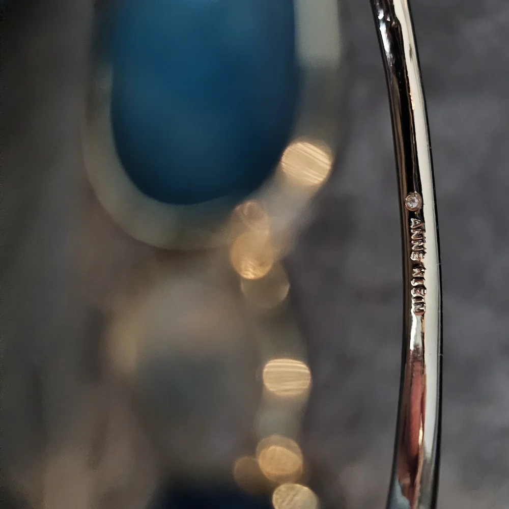 Anne Klein Elegant Blue and Gold Women's Bracelet